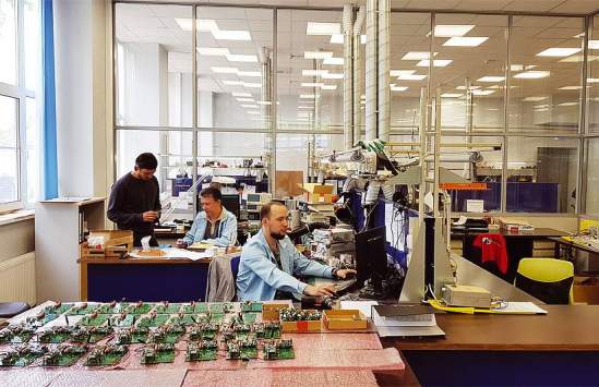 Production of CMS-PST in the electronic production center
